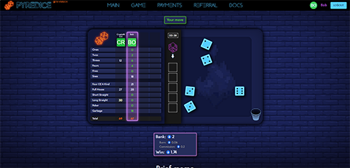 pyredice screenshot