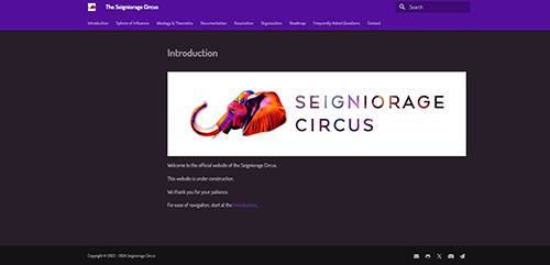 seigniorage circus screenshot